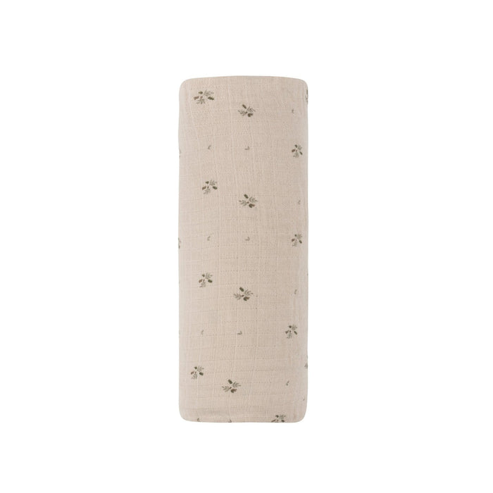 AURORA MUSLIN SWADDLE FLORAL PRINT CLOTHING AURORA