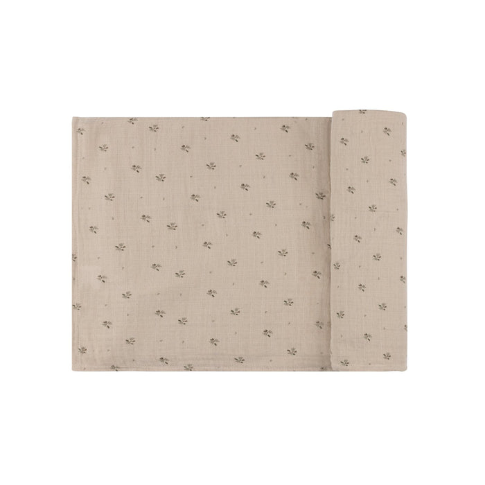 AURORA MUSLIN SWADDLE FLORAL PRINT CLOTHING AURORA