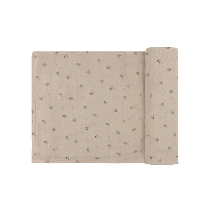 AURORA MUSLIN SWADDLE FLORAL PRINT CLOTHING AURORA