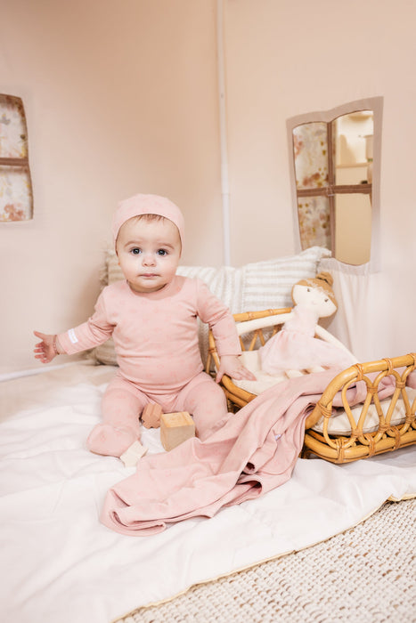 Ditsy Print Blanket Baby & Toddler Tricot Bebe