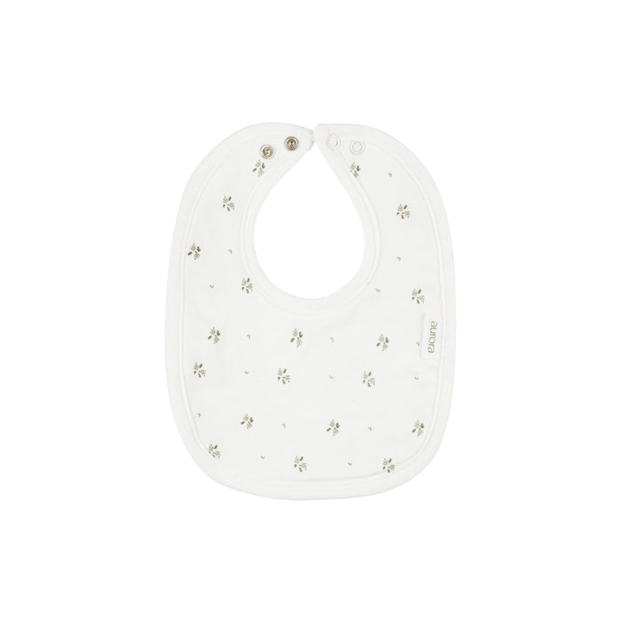AURORA FLORAL PRINT COLLECTION - BIB . IVORY SAGE CLOTHING AURORA