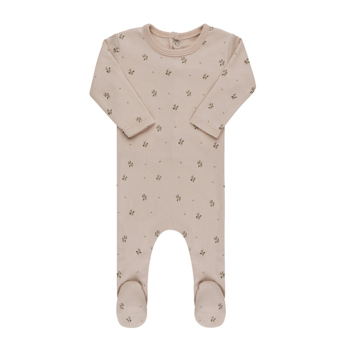 AURORA FLORAL PRINT COLLECTION - FOOTIE + BEANIE CLOTHING AURORA