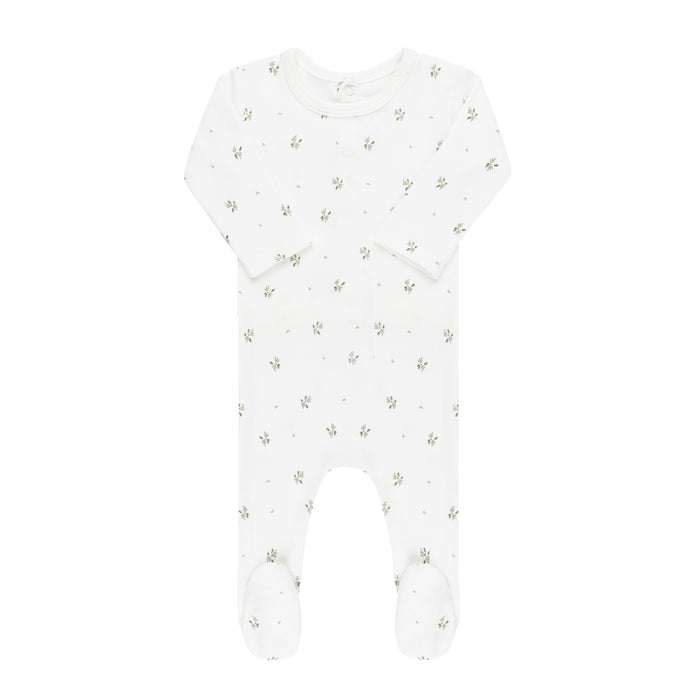 AURORA FLORAL PRINT COLLECTION - FOOTIE + BEANIE CLOTHING AURORA