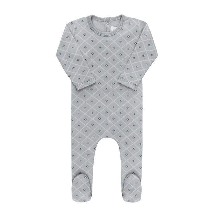AURORA DIAMOND PRINT COLLECTION - FOOTIE BLUE CLOTHING AURORA