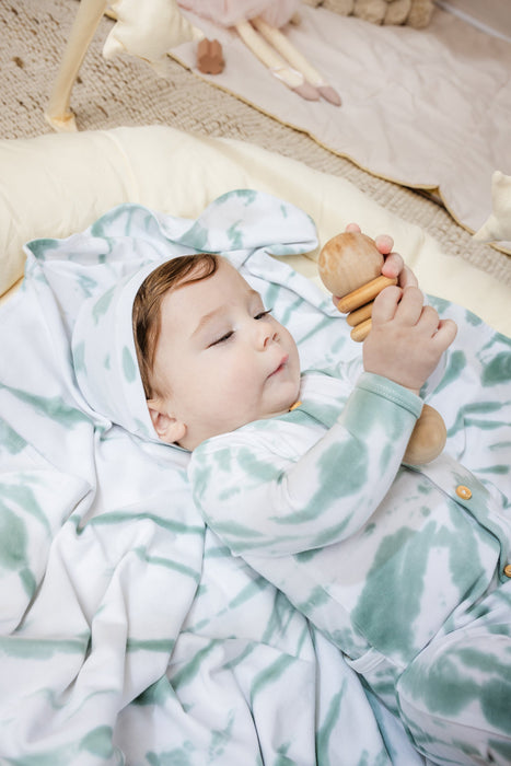 Tie Dye Footie & Hat Baby & Toddler Tricot Bebe