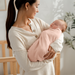 Muslin Swaddle Blankets, 42” x 42” in Blush, Bold Blush, Dusty Rose, Pack of 3 Swaddles Comfy Cubs