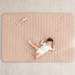 Play Mat with Non-Slip Bottom - Blush Comfy Cubs