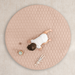 Play Mat with Non-Slip Bottom - Blush Comfy Cubs