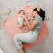 Baby Muslin Blanket in Bold Blush Muslin Comfy Cubs