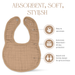 Muslin Bibs by Comfy Cubs - Cedar Bibs Comfy Cubs