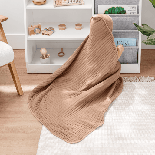 Baby Hooded Towels by Comfy Cubs - Cedar & Sand Hooded Towels Comfy Cubs