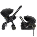 DOONA X CAR SEAT & STROLLER + LATCH BASE . NITRO BLACK CAR SEAT DOONA