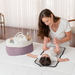 Rope Diaper Caddy by Comfy Cubs - Mauve Diaper Caddy Comfy Cubs