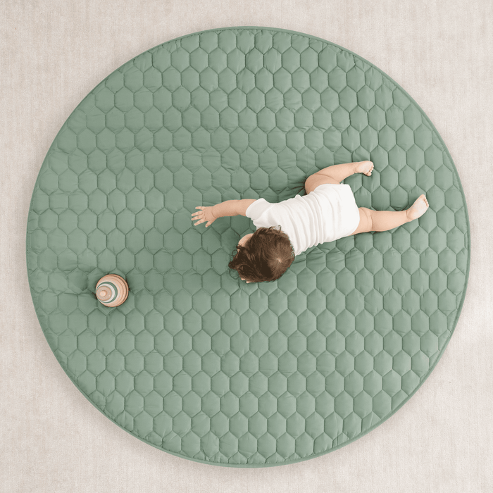 Play Mat with Non-Slip Bottom - Fern Comfy Cubs