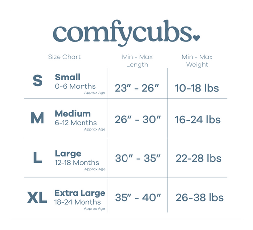 Sleep Sacks by Comfy Cubs - Blue Swaddles Comfy Cubs