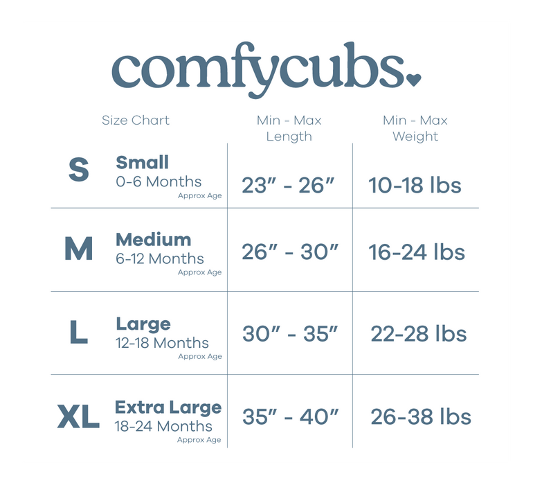 Sleep Sacks by Comfy Cubs - Blue Swaddles Comfy Cubs
