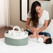 Rope Diaper Caddy by Comfy Cubs - Sage Diaper Caddy Comfy Cubs