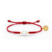 LIOHR BABY BRACELET MEANINGFUL TRADITION. HANDMADE WITH RED THREAD . MOTHER OF PEARL BRACELET LIOHR