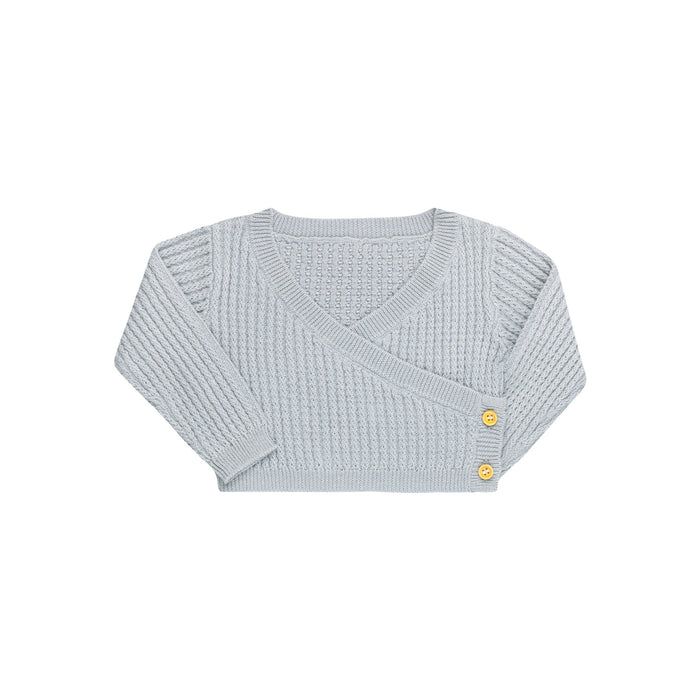 Ribbed Knit Kimono Cardigan