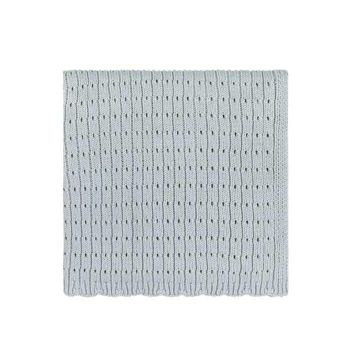 Pointelle Knit Blanket