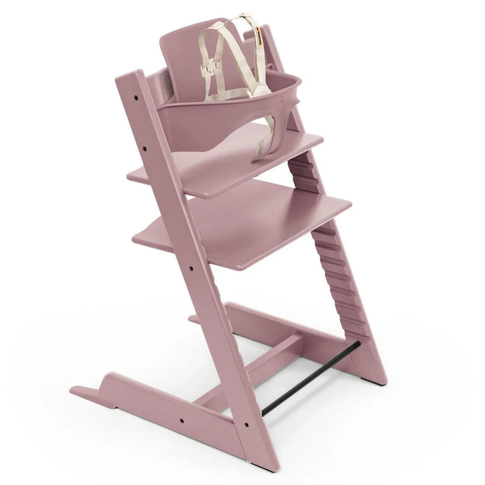 STOKKE TRIPP TRAPP HIGH CHAIR ONE SIZE HEATHER MAUVE HIGH CHAIRS STOKKE