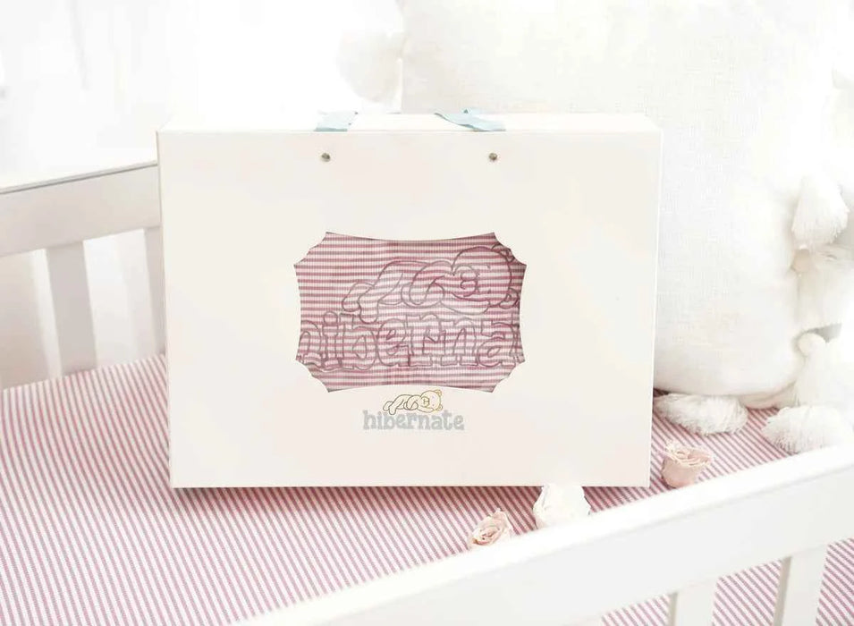 HIBERNATE BABY 3 PIECE CRIB LINEN SET (52"X 28") CRIB SET HIBERNATE BABY