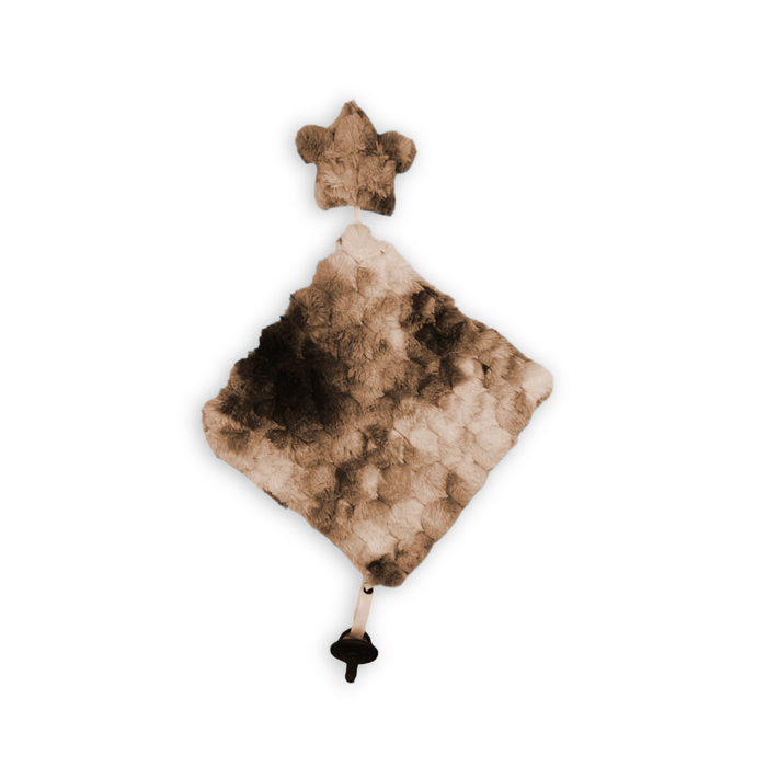 RITZ BABY FUZZY BLANKET BUBBLY MELANGE LOVEY . PINK BLANKETS RITZ