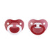 NUK ORTHODONTIC PACIFIER, 6-18 MONTHS, 2 PACK, ASSORTED COLORS PACIFIER NUK USA