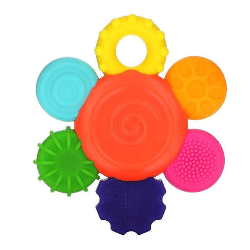 SILICONE FLOWER TEETHER RATTLE