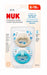 NUK ORTHODONTIC PACIFIER, 6-18 MONTHS, 2 PACK, ASSORTED COLORS PACIFIER NUK USA
