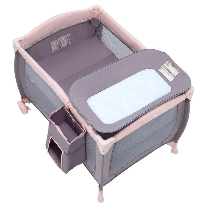 PAMO BABE BABY PLAYARD FOLDABLE CHANGING TABLE CANOPY FOR