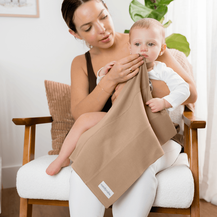 Cotton Burp Cloths by Comfy Cubs - Cedar Cotton Burp Cloths Comfy Cubs