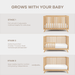Crib Conversion Kit - Wood Crib Conversion Kit Comfy Cubs