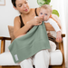 Cotton Burp Cloths by Comfy Cubs - Fern Cotton Burp Cloths Comfy Cubs