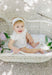 AURORA CLASSICS BABY GIRL SWEATBAND JERSEY COTTON FLORAL PRINT COLLECTION HEADBAND AURORA