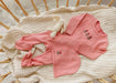 AURORA CLASSICS BABY GIRL LAYETTE SET/TAKE ME HOME COTTON CROSSSTICH TULIP COLLECTION TAKE ME HOME SET AURORA
