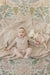 AURORA CLASSICS BABY FOOTIE COTTON RIB LINEAR LEAF COLLECTION FOOTIE AURORA
