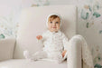 AURORA CLASSICS BABY GIRL FOOTIE BOW PATTERN COLLECTION FOOTIE AURORA