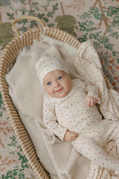 AURORA CLASSICS BABY LAYETTE SET / TAKE ME HOME SET – FLORAL RIB COLLECTION TAKE ME HOME SET AURORA