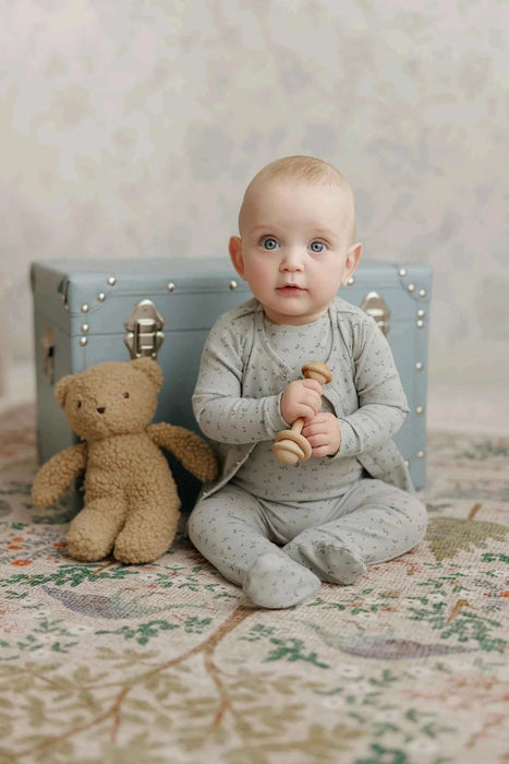 AURORA CLASSICS BABY LAYETTE SET / TAKE ME HOME SET – FLORAL RIB COLLECTION TAKE ME HOME SET AURORA