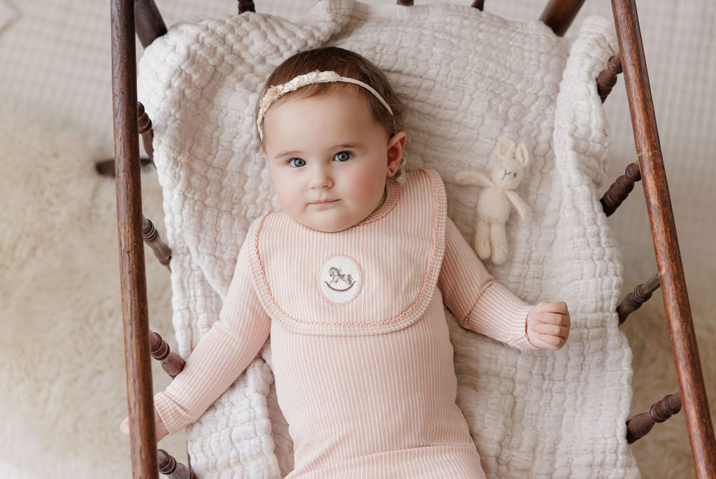 AURORA - COTTON FRENCH TERRY ROCKING HORSE - HEADBAND CLOTHING AURORA