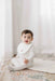 AURORA CLASSICS BABY GIRL LAYETTE SET/TAKE ME HOME SET POINTELLE BOW PRINT COLLECTION TAKE ME HOME SET AURORA