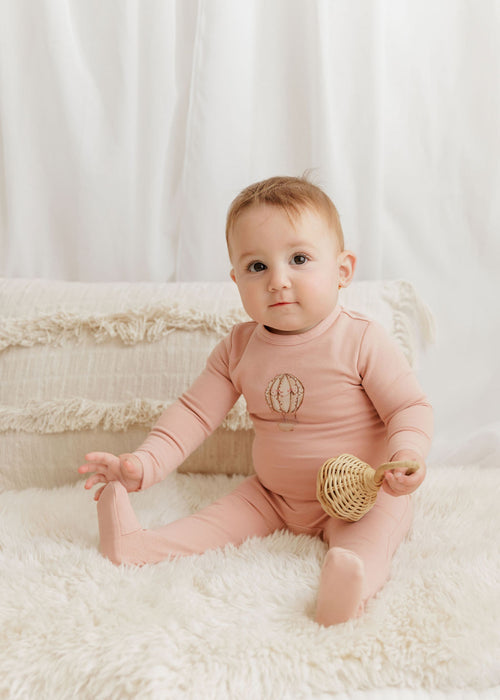 AURORA - COTTON FRENCH TERRY HOT AIR BALLOON COLLECTION - TAKE ME HOME SET CLEANING AURORA