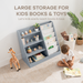 Kids Bookshelf - Blue Book Shelves Comfy Cubs