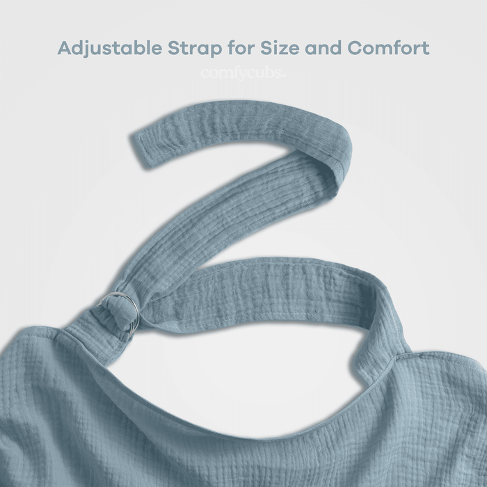 Muslin Nursing Cover by Comfy Cubs - Pacific Blue Nursing Covers Comfy Cubs