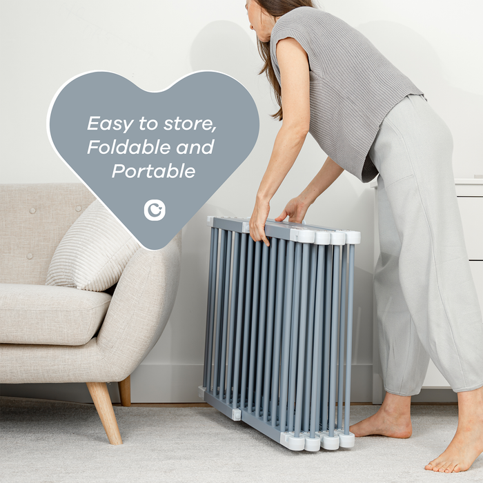 Playpen for Toddler and Babies by Comfy Cubs in Pacific Blue Playpen Comfy Cubs