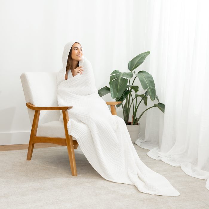 Adult Muslin Hooded Towel by Comfy Cubs Comfy Cubs