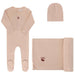 AURORA CLASSICS BABY GIRL LAYETTE SET/TAKE ME HOME SET POINTELLE BOW PRINT COLLECTION RED PINK TAKE ME HOME SET AURORA