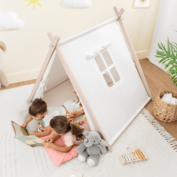 Kids Indoor Play Tent by Comfy Cubs - Blush Comfy Cubs