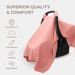 Baby Car Seat Cover in Dusty Rose Car Seat Cover Comfy Cubs